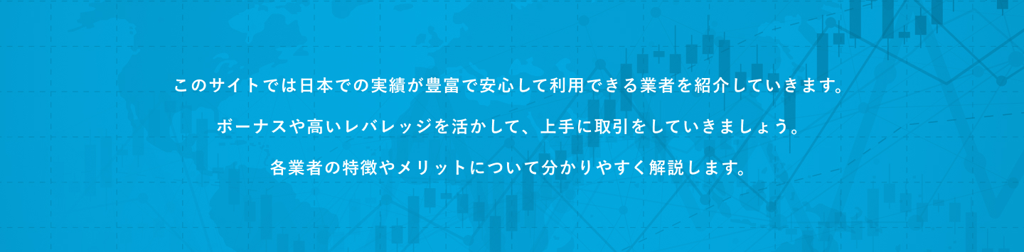 このサイトでは日本での実績が豊富で安心して利用できる業者を紹介していきます。